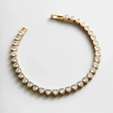 Kali Tennis Bracelet - Gold/Pavé