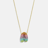 Kids' Bubble Initial Necklace - Multi