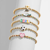 Just For Kicks Kids' Pisa Bracelet Set - Soccer