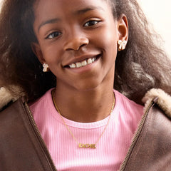 Kids’ Custom Nameplate Necklace - Classic