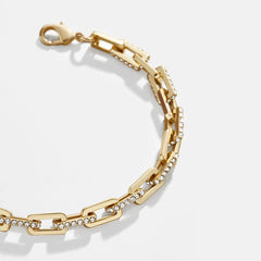 Hera Bracelet - Gold/Pavé