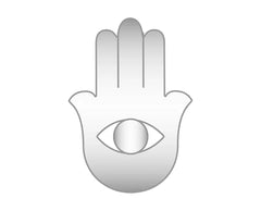 Hamsa Icon - Silver