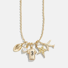 Jersey Custom Cluster Charm - Black