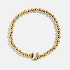 Initial Pisa Custom Bracelet - U
