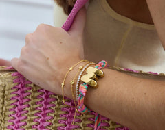 Knotty Initial Custom Bracelet - Bold Multi Single Letter