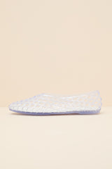 Jam Crystal Sheer Jelly Flats