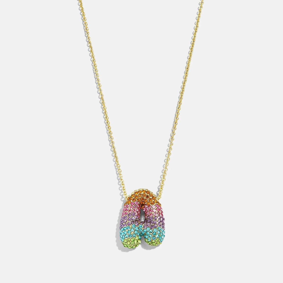 Kids' Bubble Initial Necklace - Multi