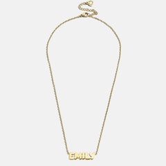 Kids’ Custom Nameplate Necklace - Balloon