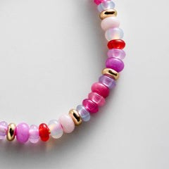 Kennedy Semi-Precious Bracelet - Pink Multi
