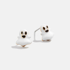 Glow-In-The-Dark Ghost Stud Earrings - Ghost