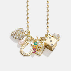 Just For Fun Cluster Charm - Freshwater Pearl