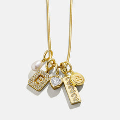 Heart Cluster Charm - Heart Gem