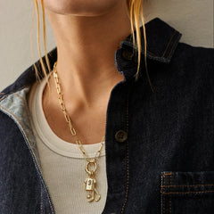 Jersey Custom Cluster Charm - Yellow